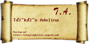Tőkés Adelina névjegykártya